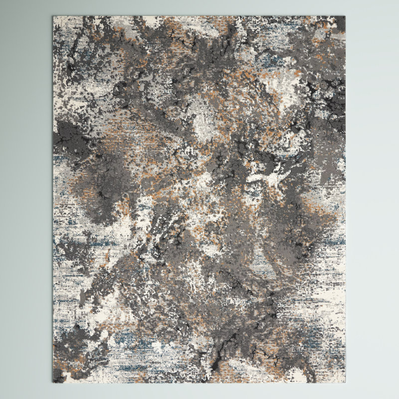 Armalla Abstract Indoor Rug, Rectangle 5'3" x 7'3"