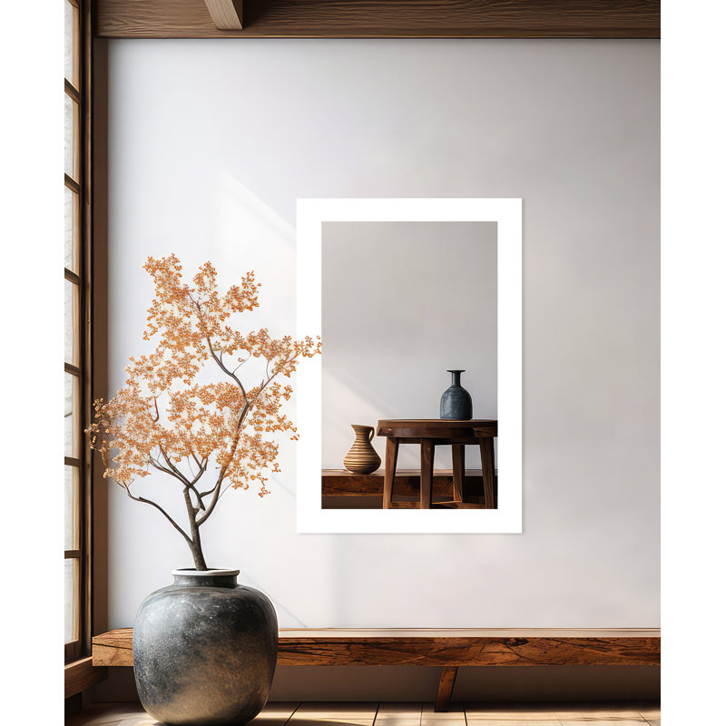 Miroir mural Maci Eileen, 33 po x 52 po, Blanc lustré