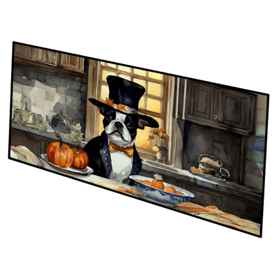 Tapis pour porte d'extérieur antidérapant Hoem 58 po x 28 po