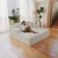 Siège de canapé modulaire 70,8 x 68,9 po, canapé rembourré comprimé, aucun assemblage requis, combinaison sans 2 pièces, tissu en velours côtelé moelleux-1186008402