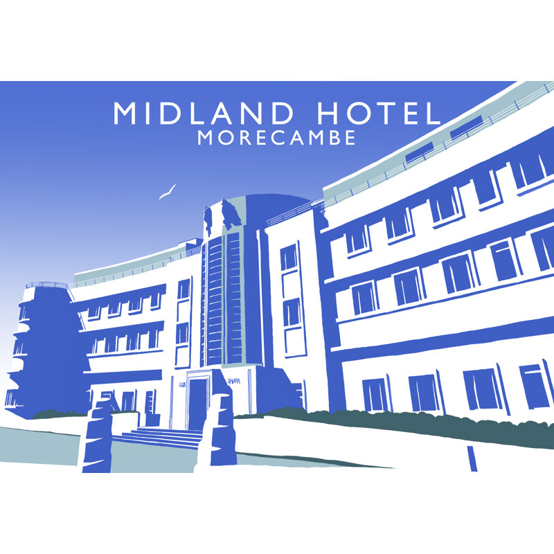 Midland Hotel 2 by Richard O'Neil - Print, No Frame, 30 cm H x 40 cm W x 1 cm D