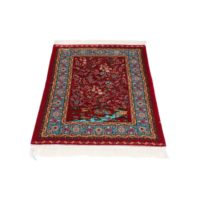 Tapis turc en soie 3x4