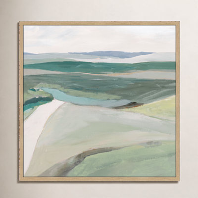 Wolfdale "Fields of Green II" Print by Ian C