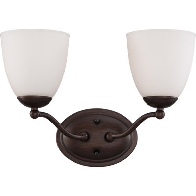 Éclairage pour meuble-lavabo 2 lumières Mckillip