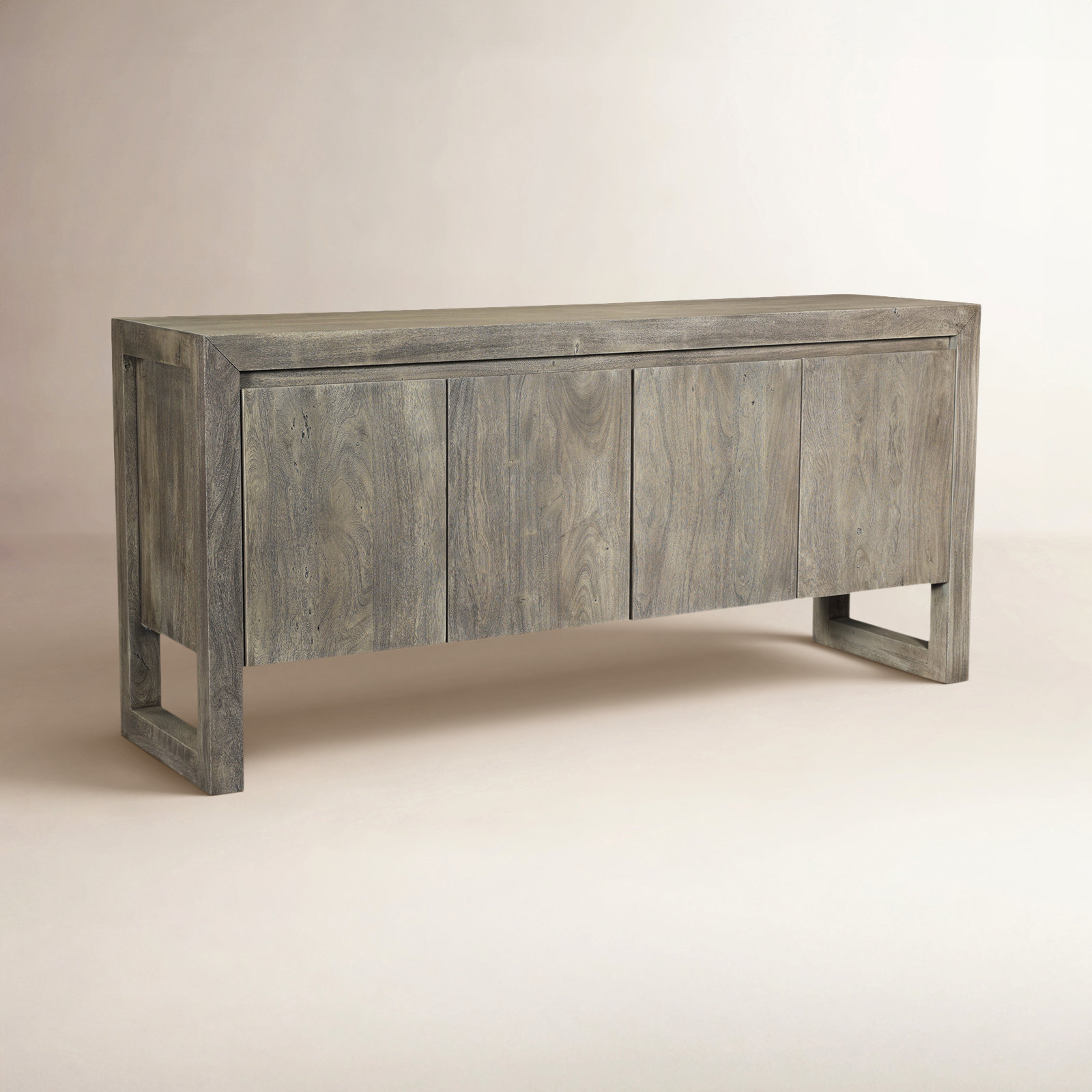 Colin Acacia Sideboard, Sandblasted Grey