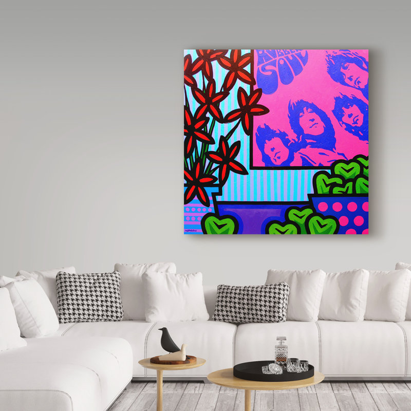 «Still Life with The Beatles», reproduction d'impression sur toile tendue, H 14 po x l 14 po x P 2 po