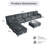 Oversized Upholstered 8 Seater Modular Sectional Sofa 3 Ottoman-662268300