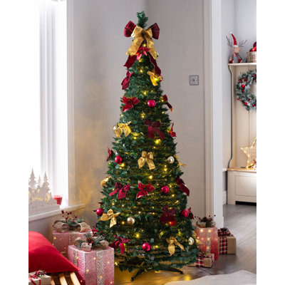 6' H Lighted Artificial Christmas Tree
