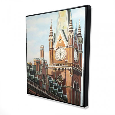 «St-pancras Station In London» sur toile