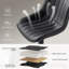 Tabourets de bar pivotants réglables, tabouret de bar à hauteur de comptoir avec repose-pieds, chaises de bar modernes en cuir synthétique pour îlot de cuisine, salle à manger, noir-482784138-482784143