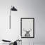 Grey Deer - Single Picture Frame Painting-1056009302