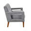Modern Living Room Causeuse Chenille Upholstery Coils Coils-1999172413