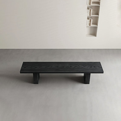 Maudene Solid Wood Bench