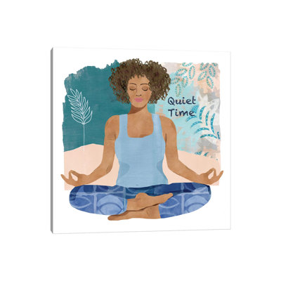 Yoga Time III by Flora Kouta - Print on Canvas