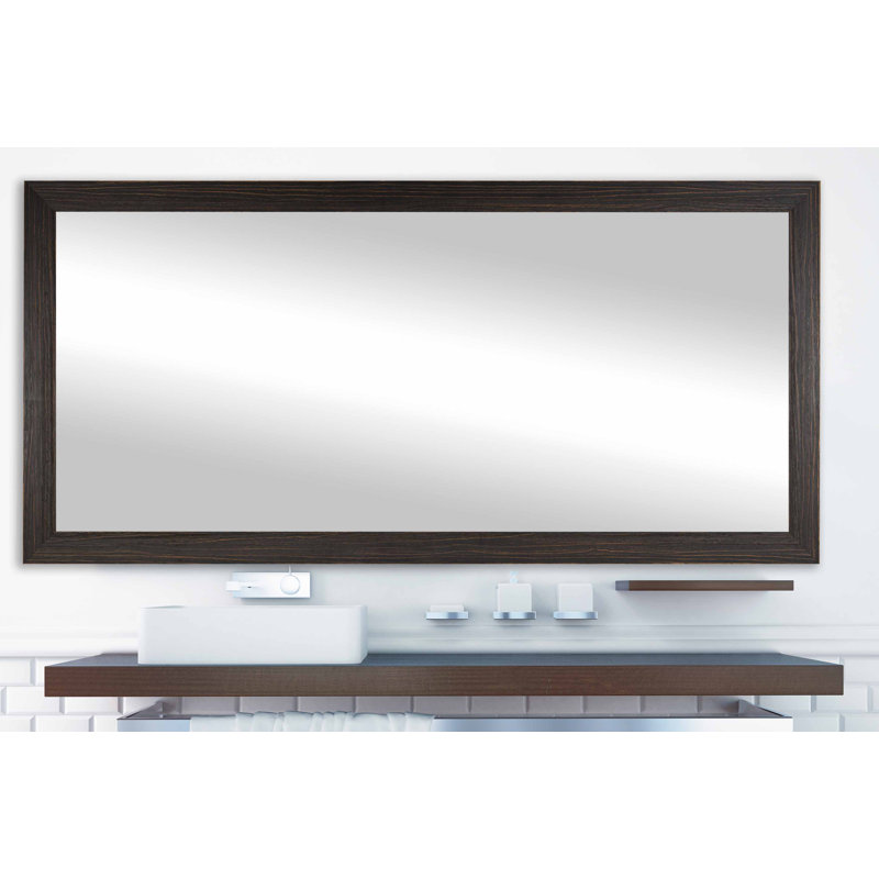Miroir de salle de bain Dakston, H 31,75 po x l 69,75 po