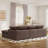 Boneless 110'' Comfy L Shaped Cloud Sofa with Ottoman, Oversized Compression Deep Seat Sectional Modular Couch, 3 Seater Living Room Set-1445337683