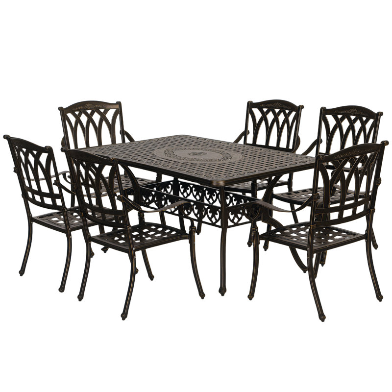 6 - Person Patio Dining Set with