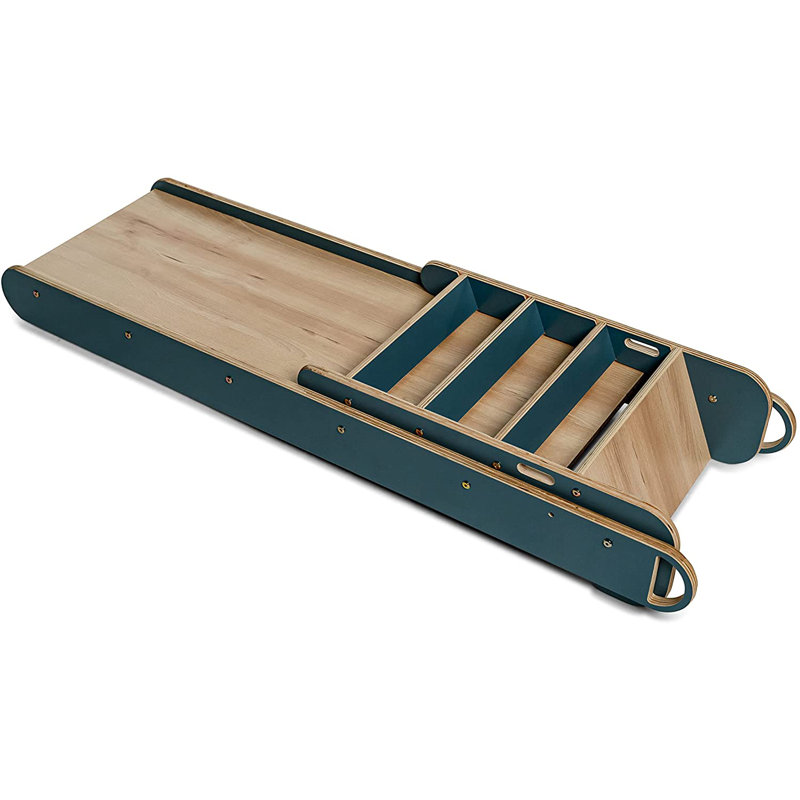Avenlur 16.3'' W Wood Freestanding Slide