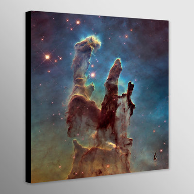 Pillars Of Creation - Wrapped Canvas Print