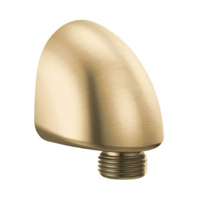 Wall Supply Elbow Shower Faucet, Brilliance Champagne Bronze
