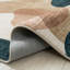 Rug Branch Calma 5' x 8' (5'3" x 7'7") Cream/Green Abstract Area Rug, Contemporary, Medium Pile, Stain-Resistant Carpet - Living Room, Bedroom, Dining Room, and Kitchen-841190536