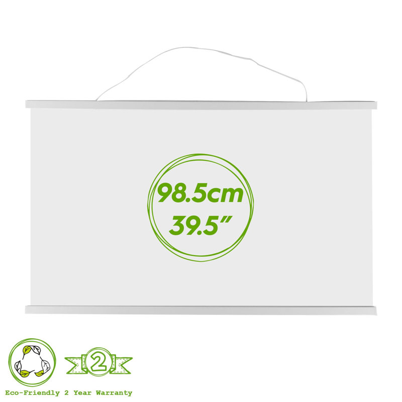 Single Picture Frame, 2cm H x 25cm W x 1.5cm D, White