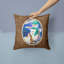 Outdoor Reversible Throw Pillow