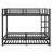 Metal Bunk Bed With Trundle-1481076146