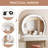 Lighted Makeup Mirror, Hollywood Vanity Mirror with Lights-992478788