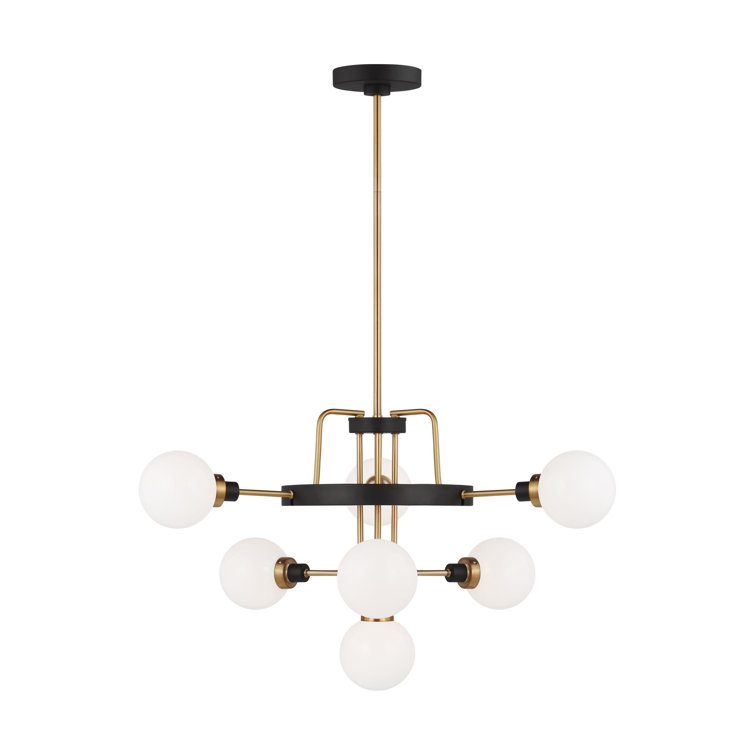 Andrea 7 - Light Dimmable Sputnik Modern Linear Chandelier