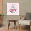 Merry Moments Christmas Whimsical Abstract Contemporary Christmas Tree Winter Landscape Wall Art Print 1 Piece Wrapped Canvas Wall Art-1030880859
