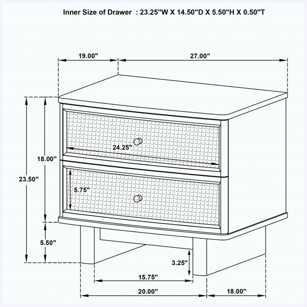 Dimensions du produit
