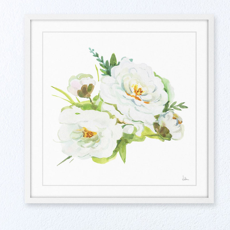 Blanc Innocence - reproduction de cadre photo, H 12 po x l 12 po