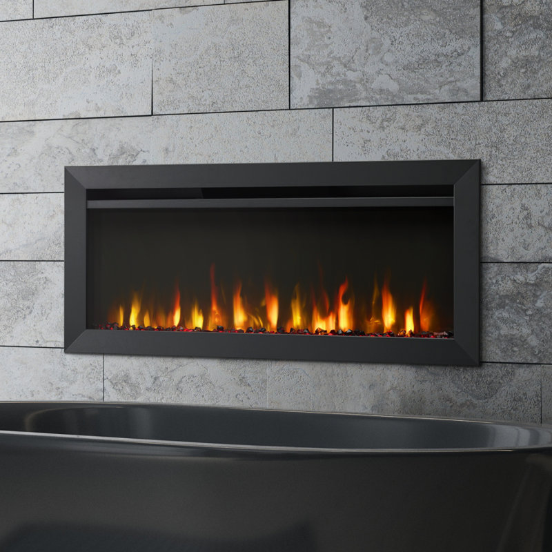 Foyer électrique linéaire simplifié SimpliFire Allusion SF-ALLS40, H 18,25 po x l 40 po x P 5,06 po