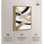 Décoration murale Midas Arc Waves II par Art Remedy, cadre doré, 20 x 30-1240628820-1240628815