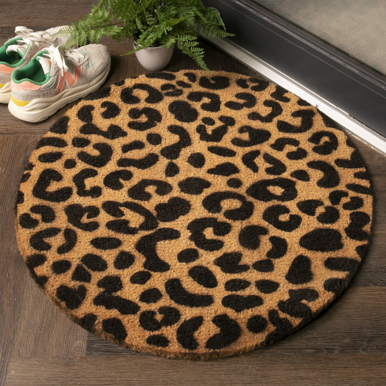 Winston Porter Non-Slip Animal Print Outdoor Doormat & Reviews