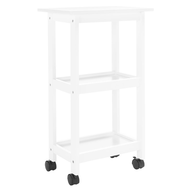 Chariot-bar de cuisine, Blanc