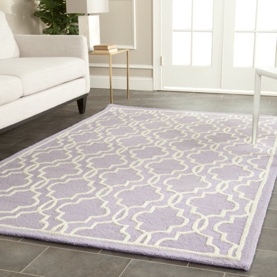 Tapis en laine touffeté à la main Cannen