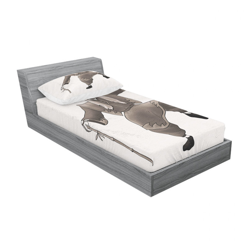 Ensemble de draps istmake oriental, Ensemble de draps pour lit simple avec drap-housse