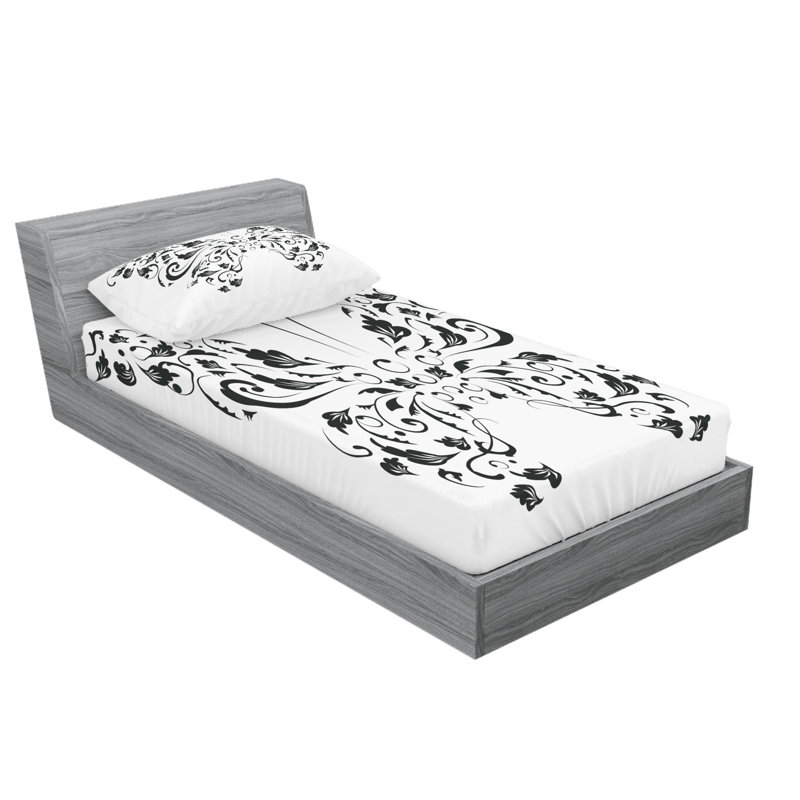 Microfiber Sheet Set, Twin XL Sheet Set with Fitted Sheet