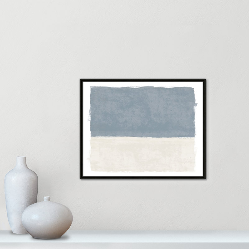 «Coastal Dreams I», reproduction de paysage par Natalie Carpentieri, Toile avec cadre, L 29,5 po x H 23,5 po