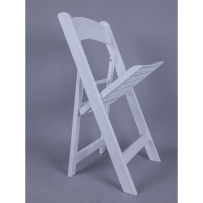 Chaise pliante en résine