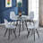 Keighly Round Solid Wood Base Dining Table-2071127631