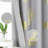 Blackout Curtains 2 Panels Window Curtain Panels With Palm Tree Pattern Light Blocking Curtains For Living Room Sliding Glass Door, 52Wx108l-112490751