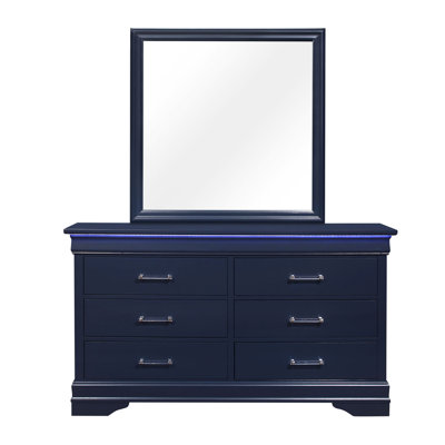 Square Dresser Mirror