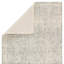 Tapis gris en laine touffeté à la main Pepin-30361145