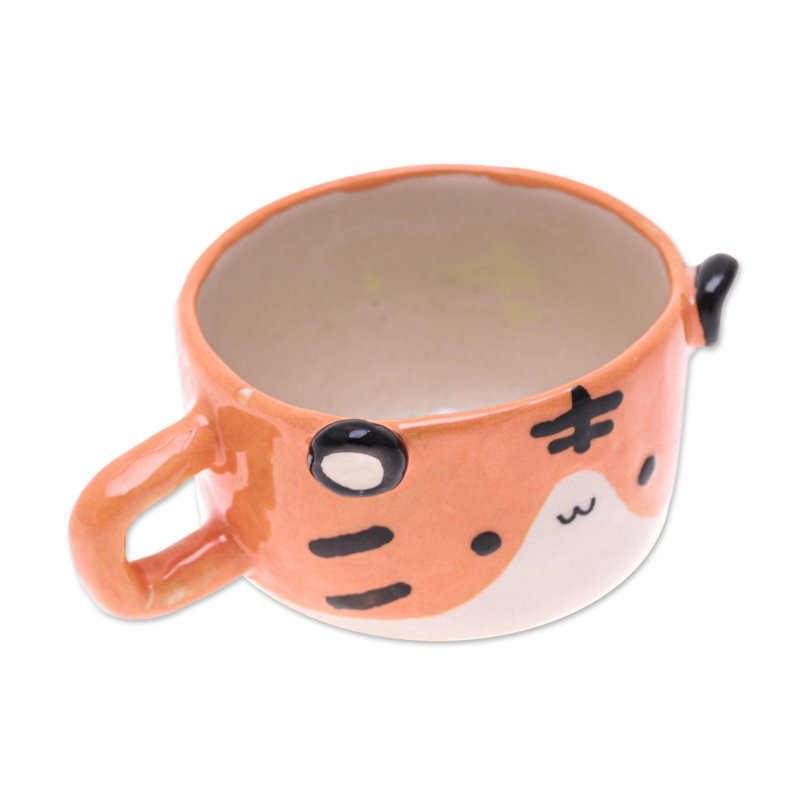 Tasse à espresso en céramique fabriquée à la main Trinx Tiger