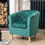 Tarbes Velvet Barrel Chair-1975111427