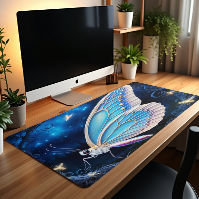 Polyester Desk Pad, 31.5x15.5