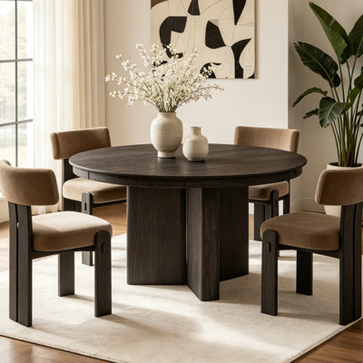 Extendable Dining Table 4-6 Seat Dining Table